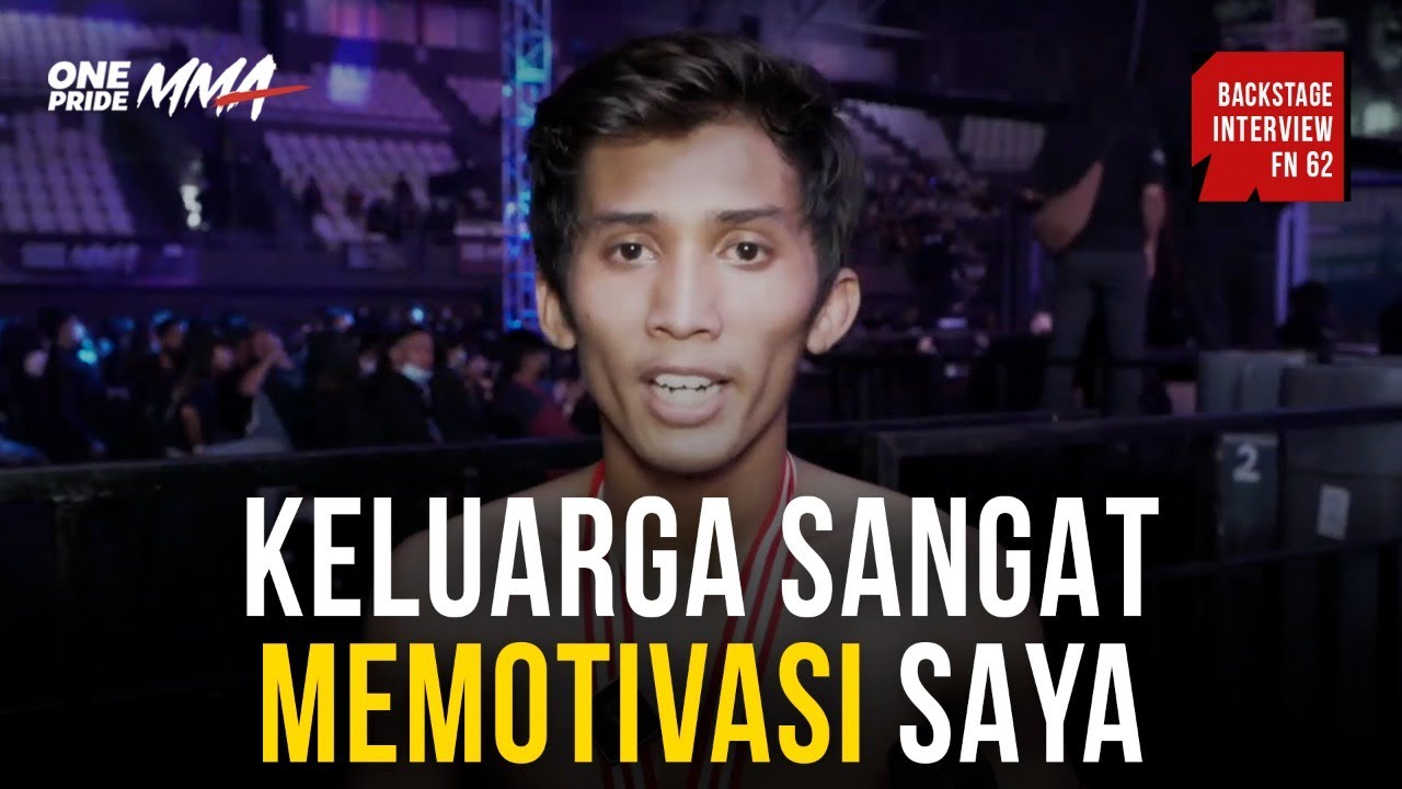KRISNA PRAKOSO: KELUARGA SANGAT MEMOTIVASI SAYA | BACKSTAGE INTERVIEW FN 62 backdrop