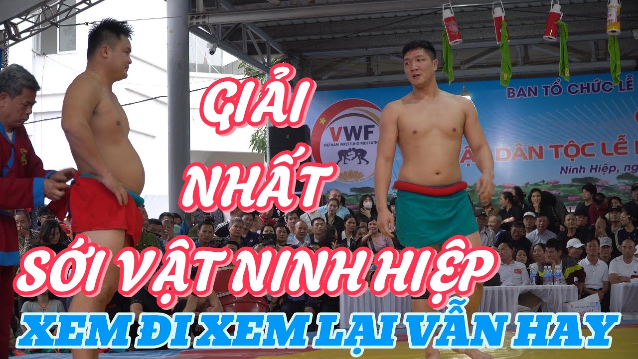 Bùi Mạnh Thường giải NHẤT nam sới NINH HIỆP Quá hay. Men's Wrestling background