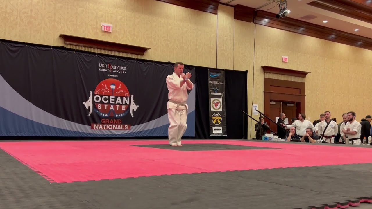 Jeff Doss Men's Korean Traditional Forms - Ocean State Grand Nationals 2024 background
