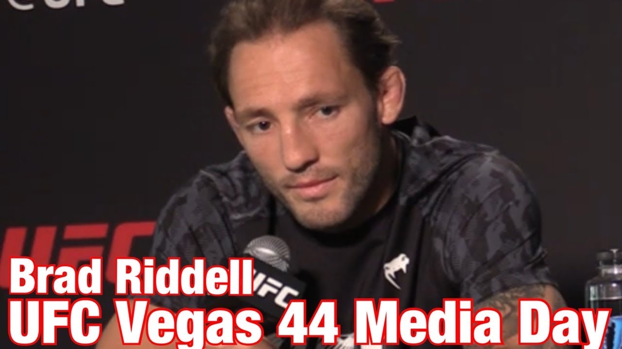 Brad Riddell: "Full Steam Ahead" on Fighting a Friend | UFC Vegas 44 Media Day backdrop