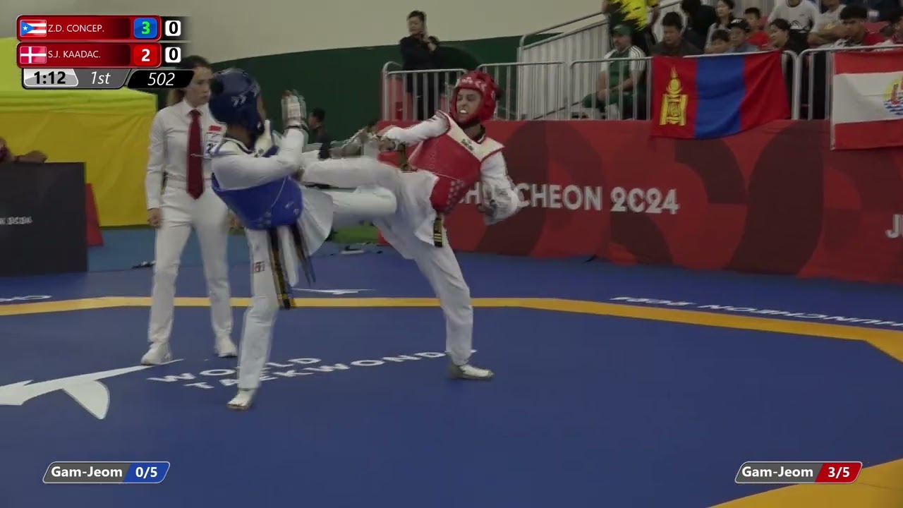502 Round of 64 Women 52kg PUR Z D CONCEP DEN S J KAADAC