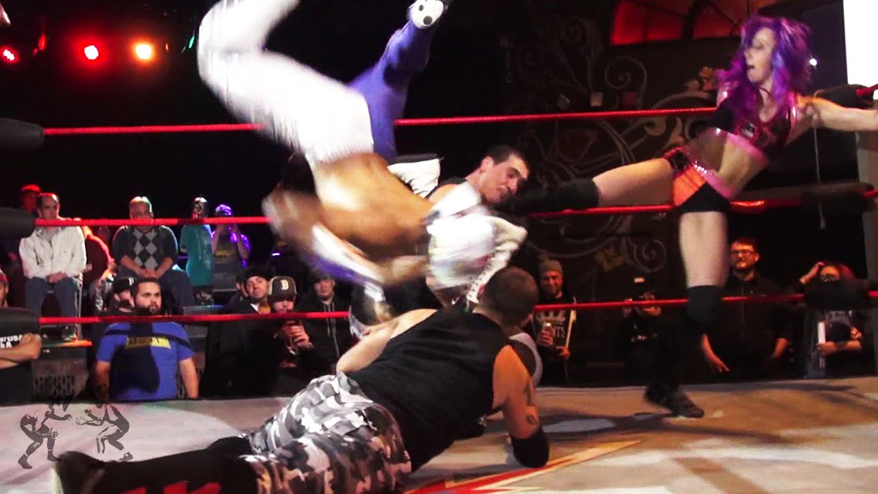 Da Hoodz snub Kimber Lee & Shynron following their #TFT4 victory - Beyond Wrestling (Intergender)