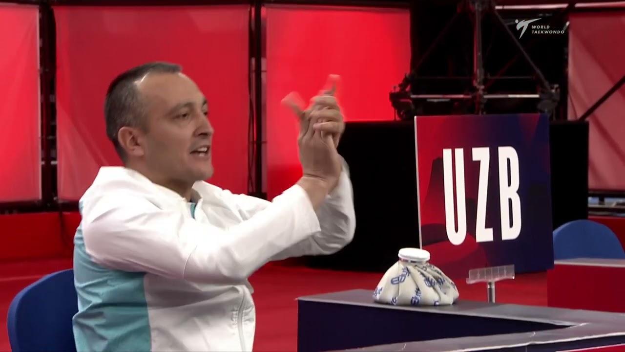 224 Quarter final W 67kg UZB SADIKOVA F SRB PERISIC A