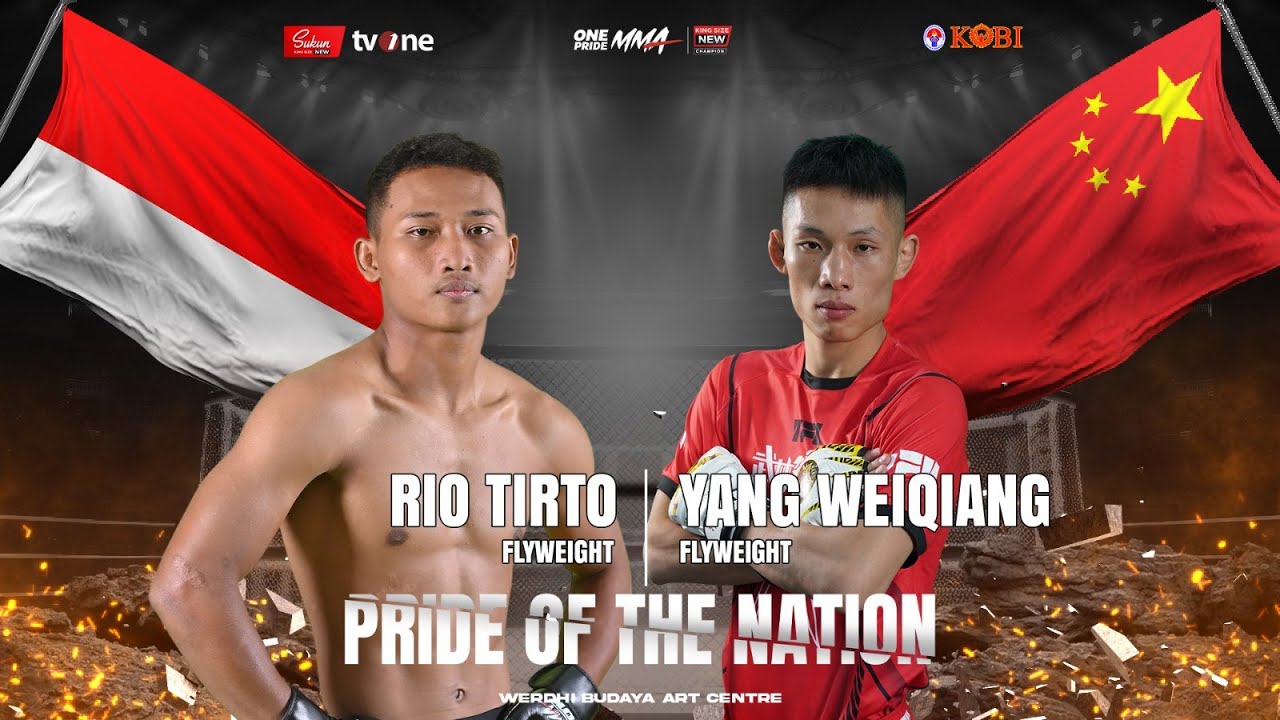 RIO TIRTO VS YANG WEIQIANG | FULL FIGHT ONE PRIDE MMA 79 KING SIZE NEW #4 BALI background