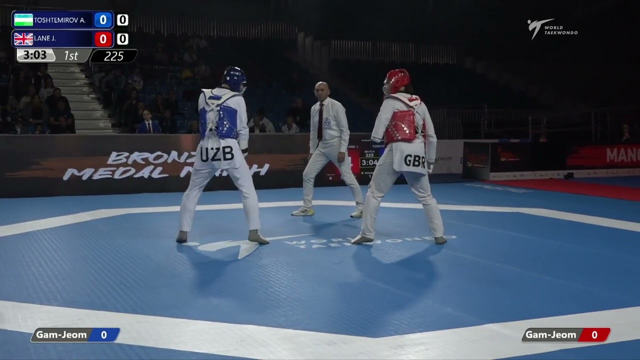 225 BRZ MEN M 80KG UZB TOSHTEMIROV A GBR LANE J