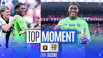 Zion Suzuki Pulls Out All The Stops | Top Moment | Genoa-Parma | Serie A 2025/26