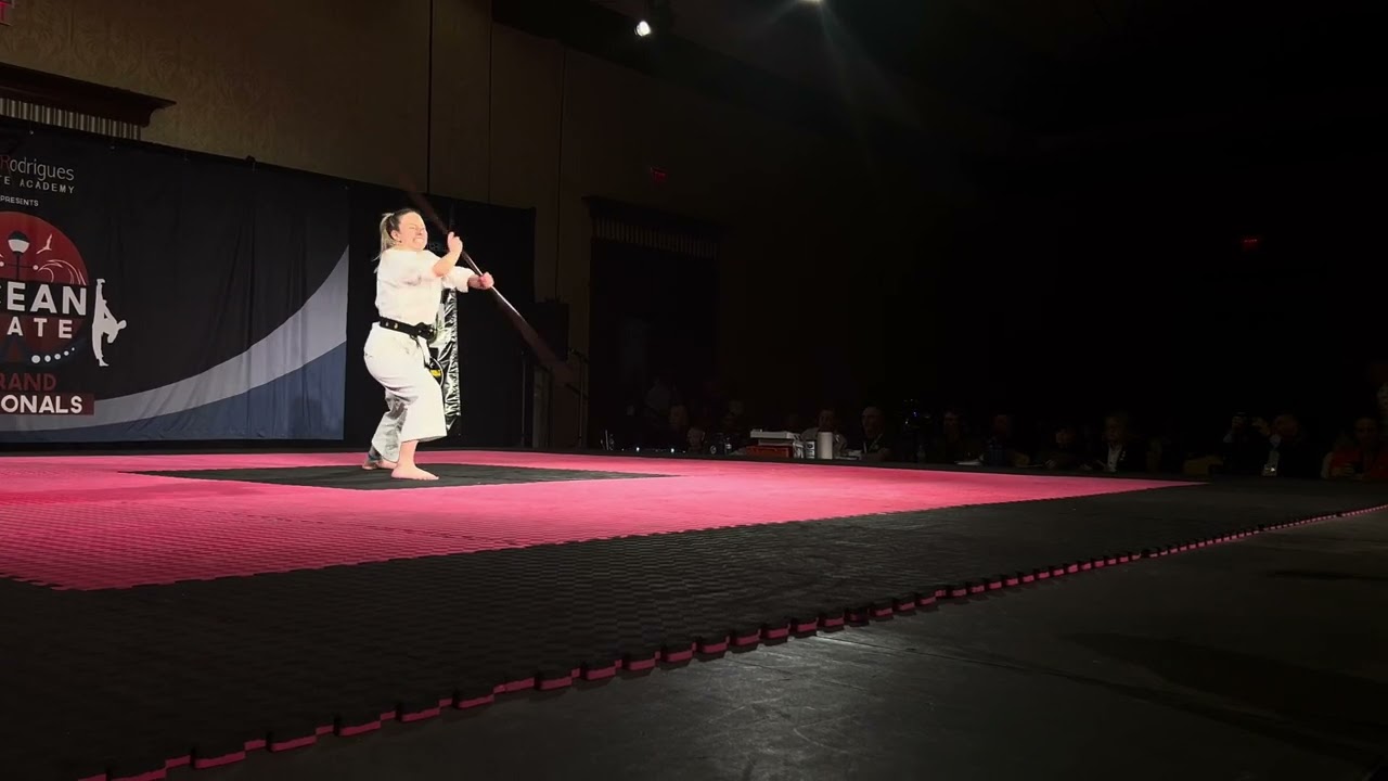 Sammy Smith Women's Traditional Weapons Overall Grands - Ocean State Grand Nationals 2024 background