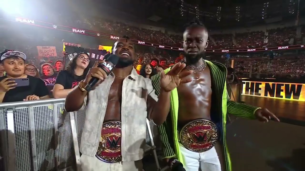 We'll Hear from The New Day: Raw, May. 19, 2025 background