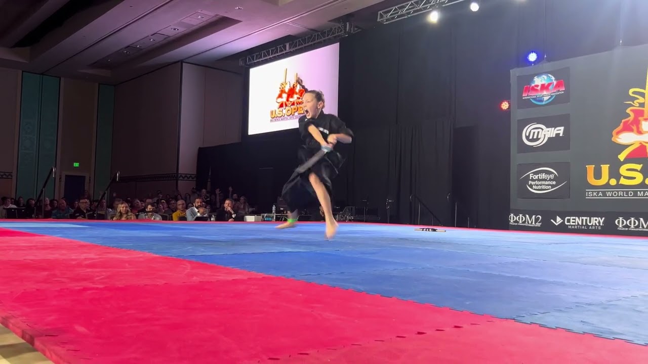 Madalynn Wiersma 13 & Under Girls Open Weapons ISKA World Championship - U.S. Open 2024