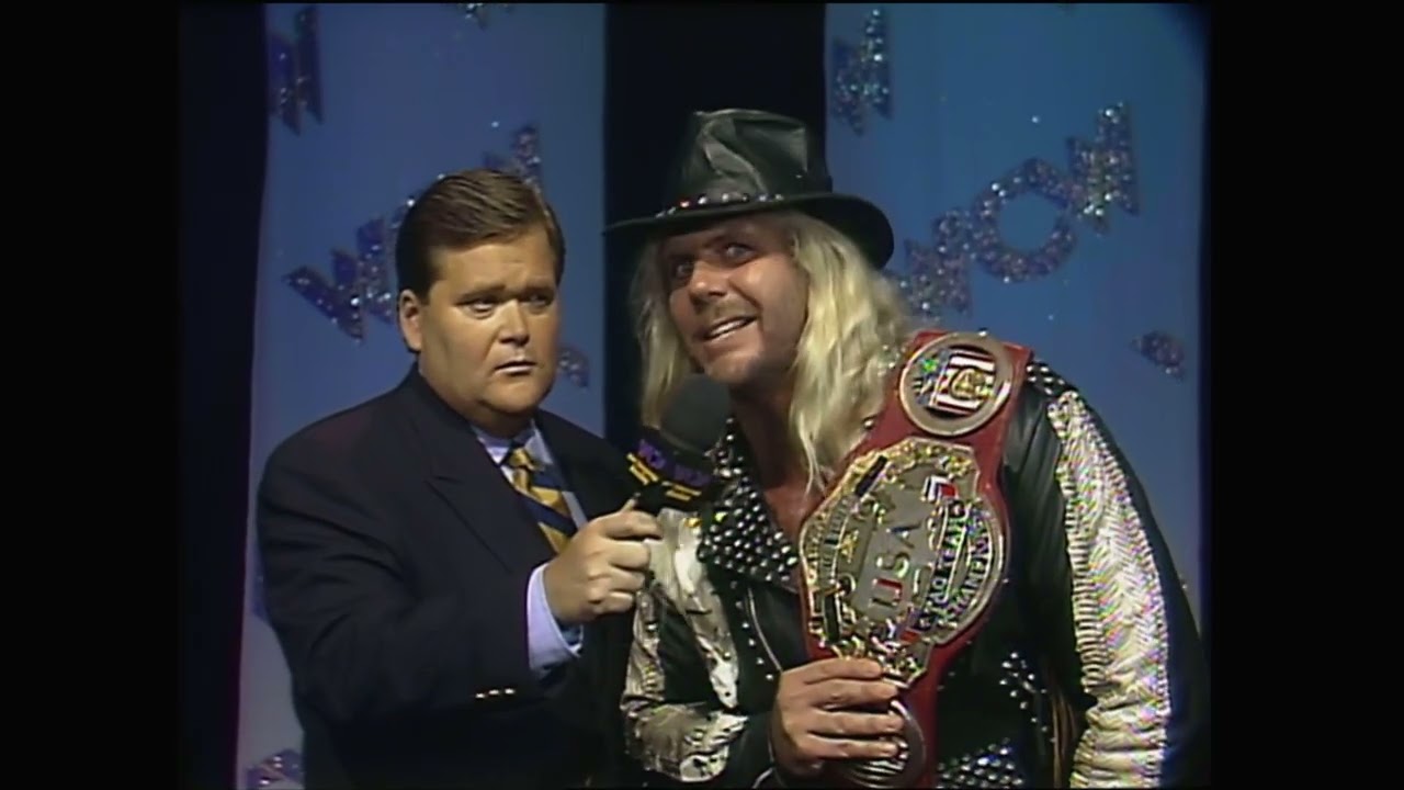 WCW Saturday Night 06 27 1992 (Full Show 1080p) background