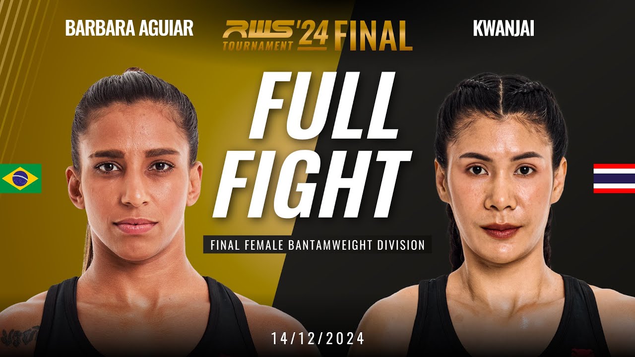 Full Fight l Barbara Aguiar vs Kwanjai Kwanjai Muay Thai Gym I RWS