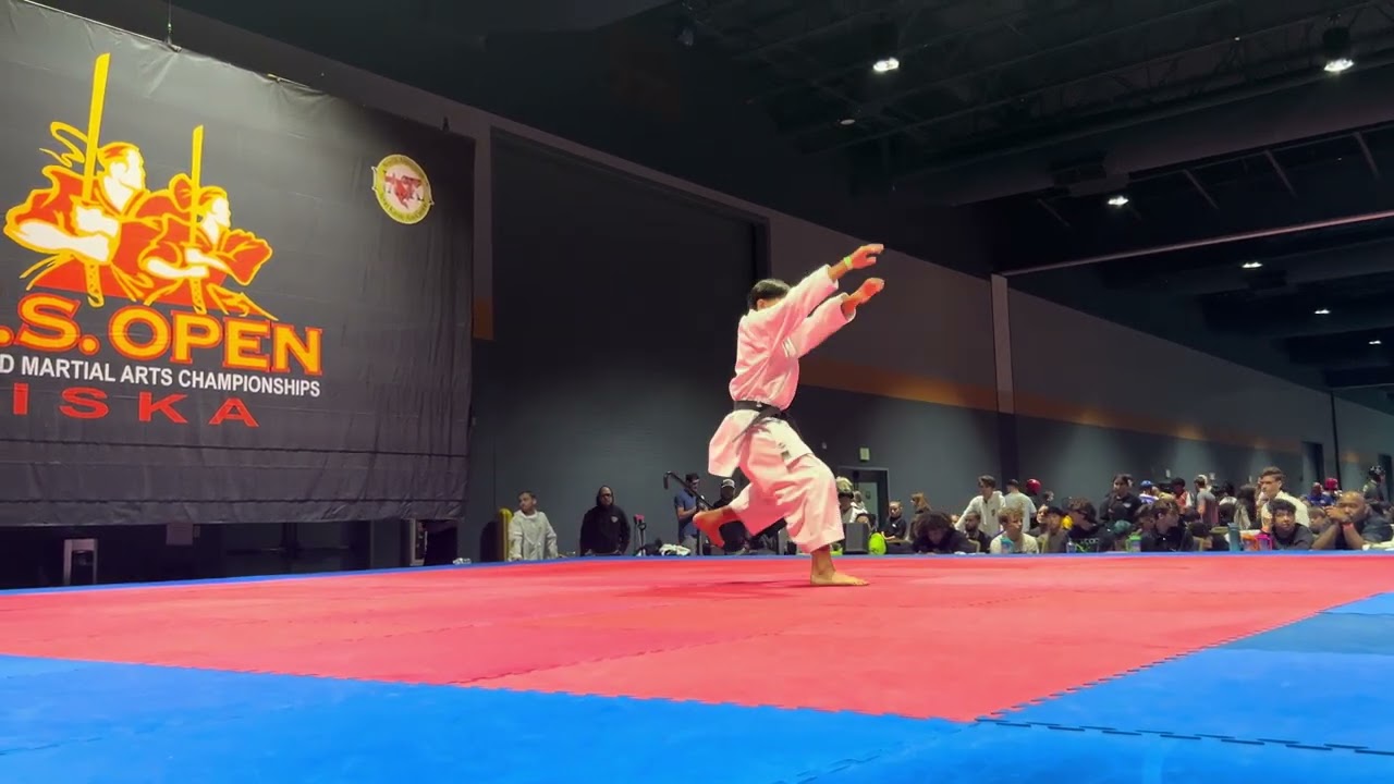 Aiden Ramirez 13 & Under Boys Traditional Forms Grand Championship - U.S. Open 2024 background