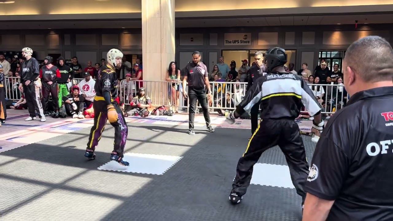 Brandon Ballou vs Darren X Open Weight Sparring - Battle of Atlanta 2024 background