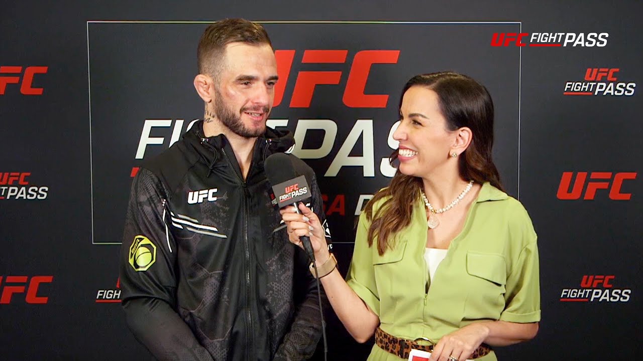 Lucas Almeida: "Sabia que seria uma luta eletrizante" | UFC Vegas 93