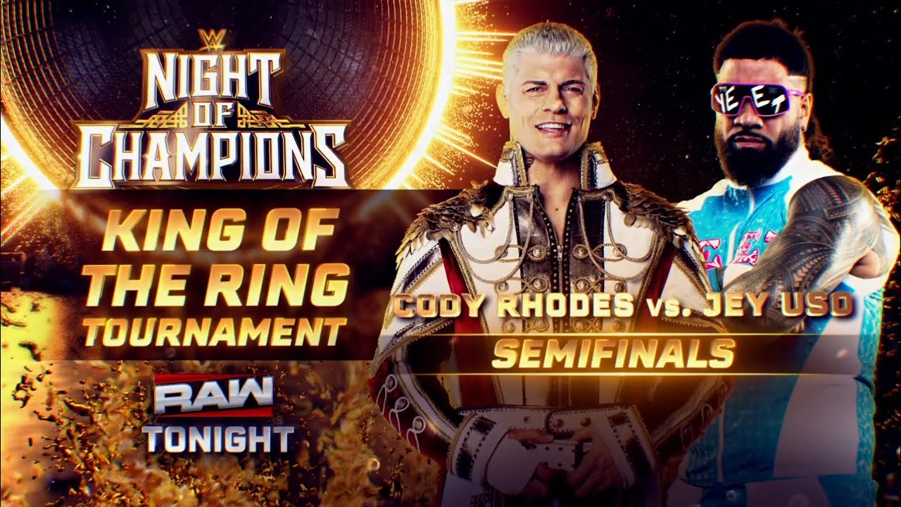 Cody Rhodes vs Jey Uso | Raw June 23, 2025 (Part 3) background
