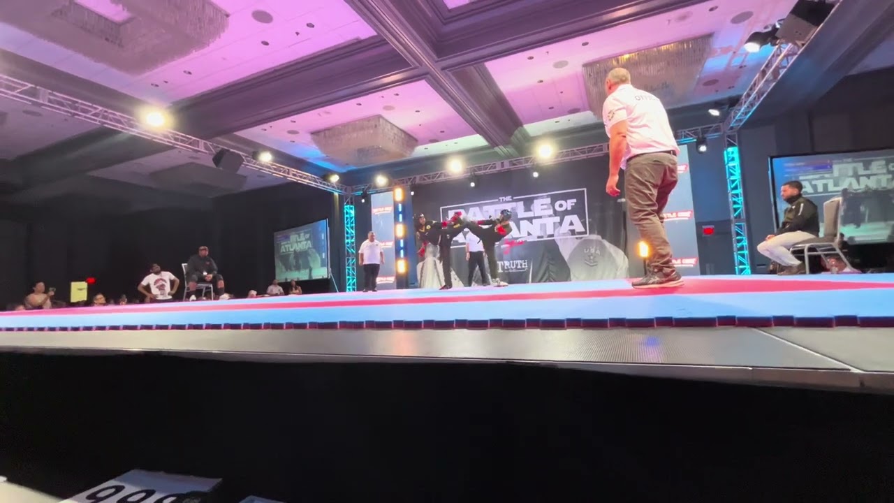 Enrique Letona vs Tyson Wray Lightweight Sparring Overall Grands - Battle of Atlanta 2024 background