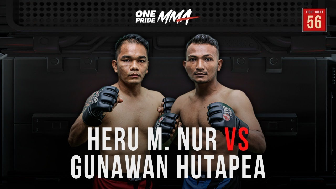 Heru M. Nur Vs Gunawan Hutapea | Full Fight One Pride MMA FN 56 background