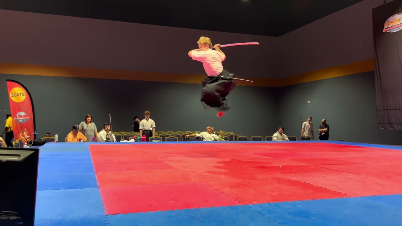 Dawson Holt Men's Bladed Traditional Weapons - U.S. Open 2024 background