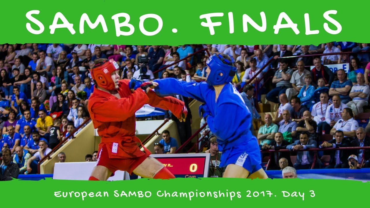 European Sambo Championships 2017. Day 3. FINALS