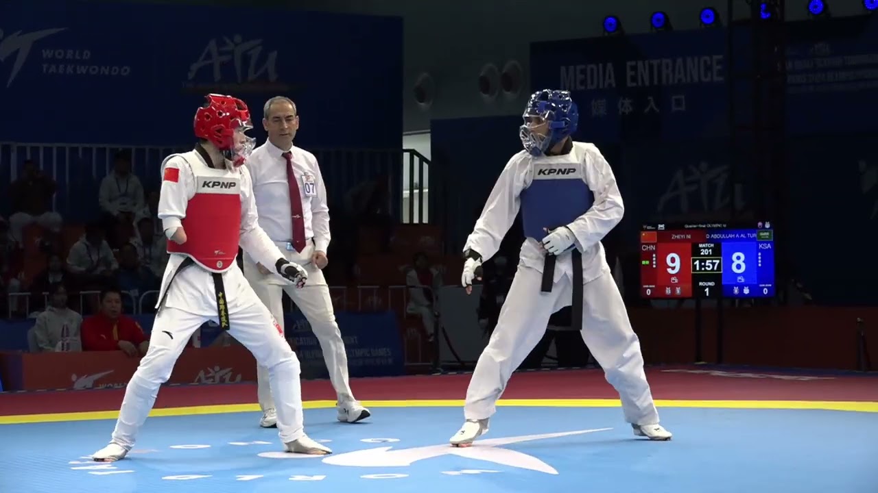 201 K44 Quarter final KSA Eyad abdullah a AL TURAYK CHN Zheyi NI