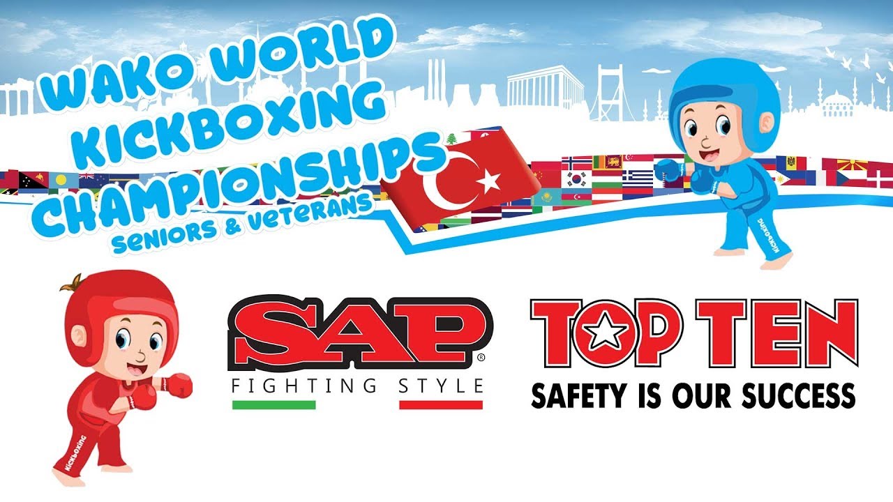 Yaroslav Sabar v Luka Shonia WAKO World Championships 2019 background
