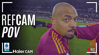 HAIER CAM | REF CAM POV: You Are The Referee in Roma-Cagliari | Serie A 2025/26