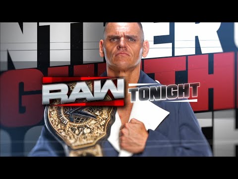 Gunther & Bron Breakker Face-To-Face | Raw Jul 14, 2025 background