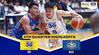 NLEX vs. TNT | 4TH QUARTER HIGHLIGHTS | PBA SEASON 50 COMMISSIONER’S CUP