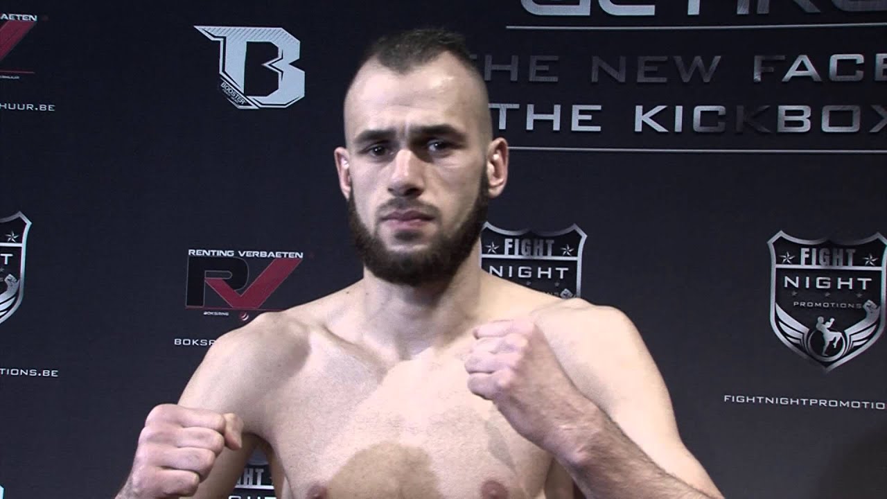 Enfusion Live #25 | Weigh In | Turnhout Belgium 13.03.2015 backdrop