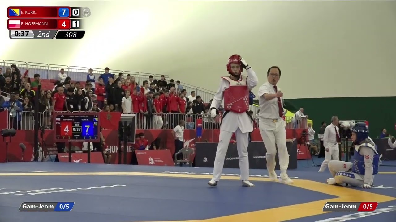 308 Round of 64 Women 59kg BIH E KURIC POL E HOFFMANN