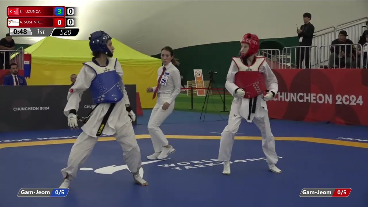 520 Round of 16 Women 52kg TUR S I UZUNCA AIN A SOSHNIKO