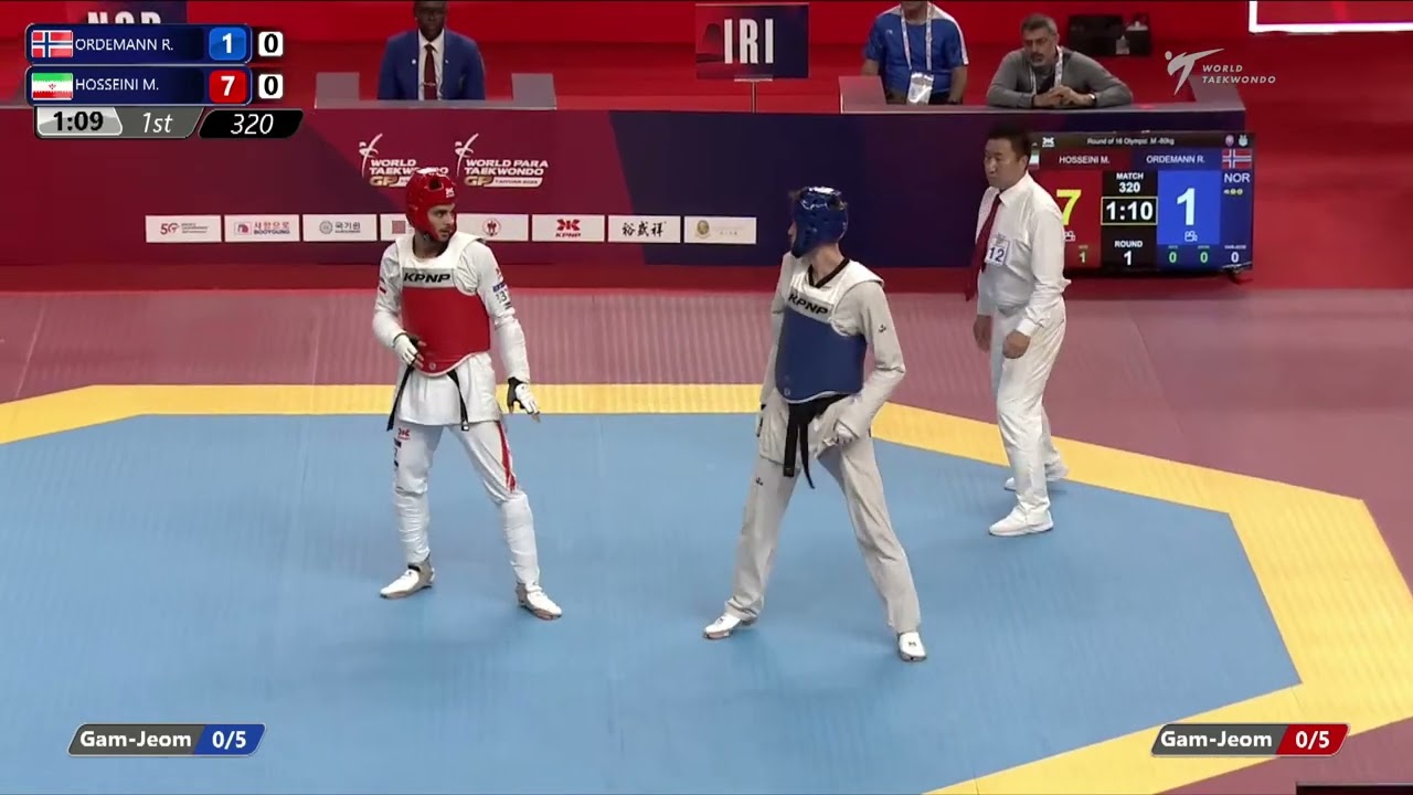 320 R16 M 80kg NOR ORDEMANN R IRI HOSSEINI M