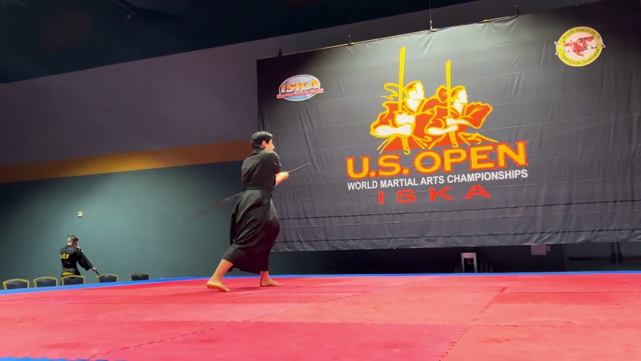 Alec Jahanvash Men's Non-Bladed Traditional Weapons - U.S. Open 2024 background