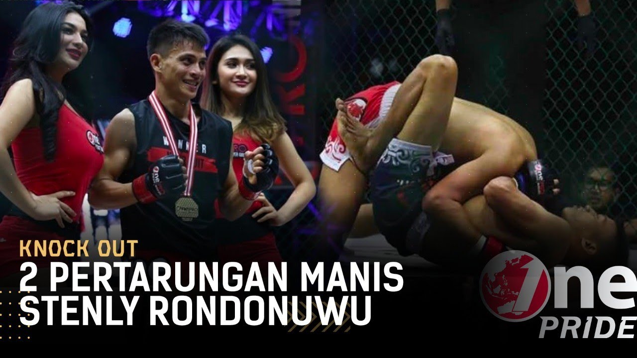 Curi Perhatian! 2 Penampilan Terbaik Stenly Rondonuwu || Best Knock Out One Pride MMA