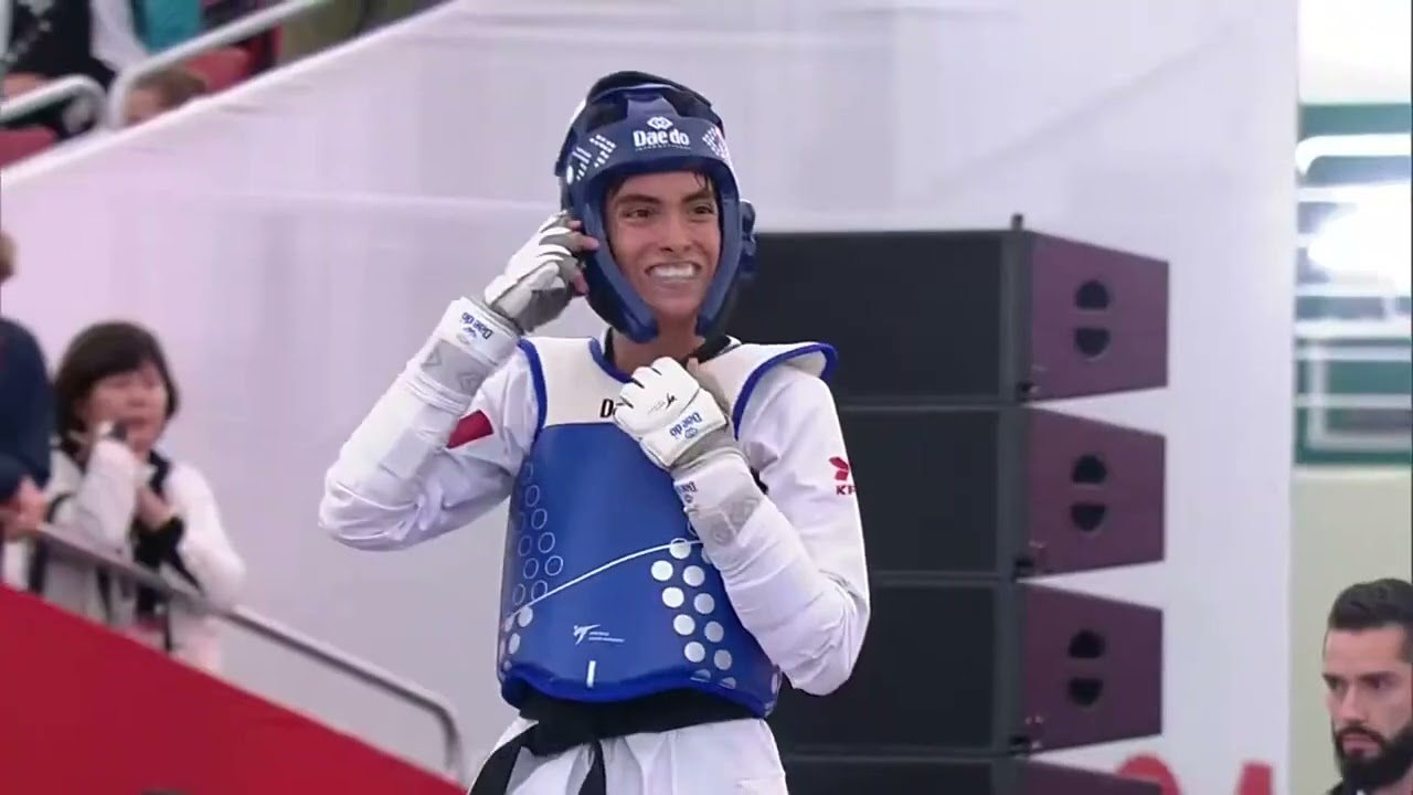 336 Semi Final Men 45kg MEX RODRIGUEZ CORDERO Jorge armando KOR JANG Sang won