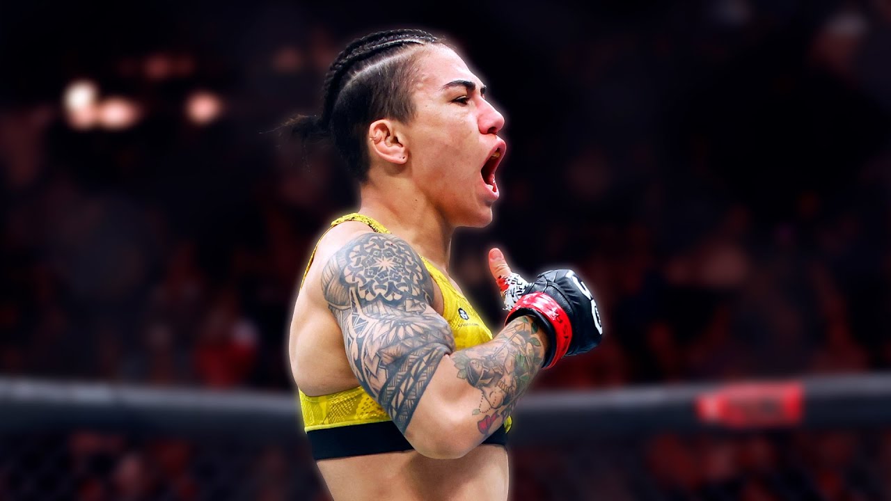 A preparação e a expectativa de Jéssica "Bate-Estaca" Andrade para o UFC 315 background