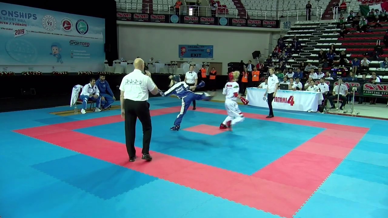 Livia Murvai v Marietta Galanomati WAKO World Championships 2019