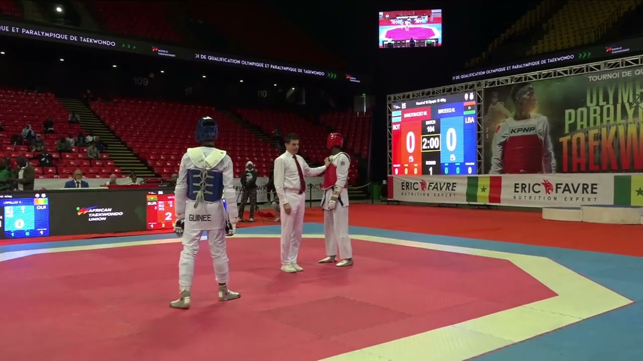 204 Round of 16 M 68kg GUI DIALLO T BUR MAIGA I PGM | African Qualification Tournaments