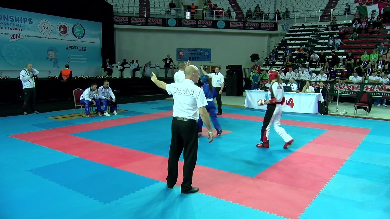 Sonja Stacher v Martina Rossi WAKO World Championships 2019