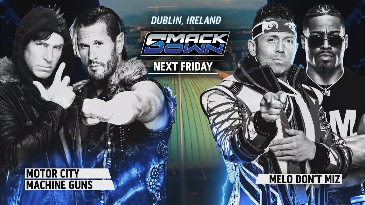 Motor City Machine Guns vs Melo Don't Miz | SmackDown Aug 22, 2025