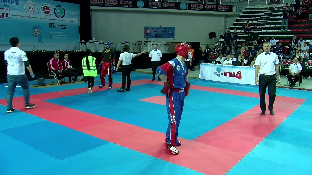 Sammi Jassim v Ahmad Alomran WAKO World Championships 2019 background