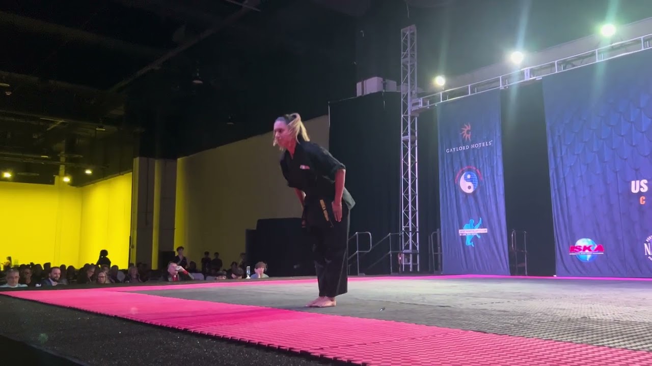 Andrea Guzman Women's CMX Forms Overall Grand Championship - US Capitol Classics 2024 background