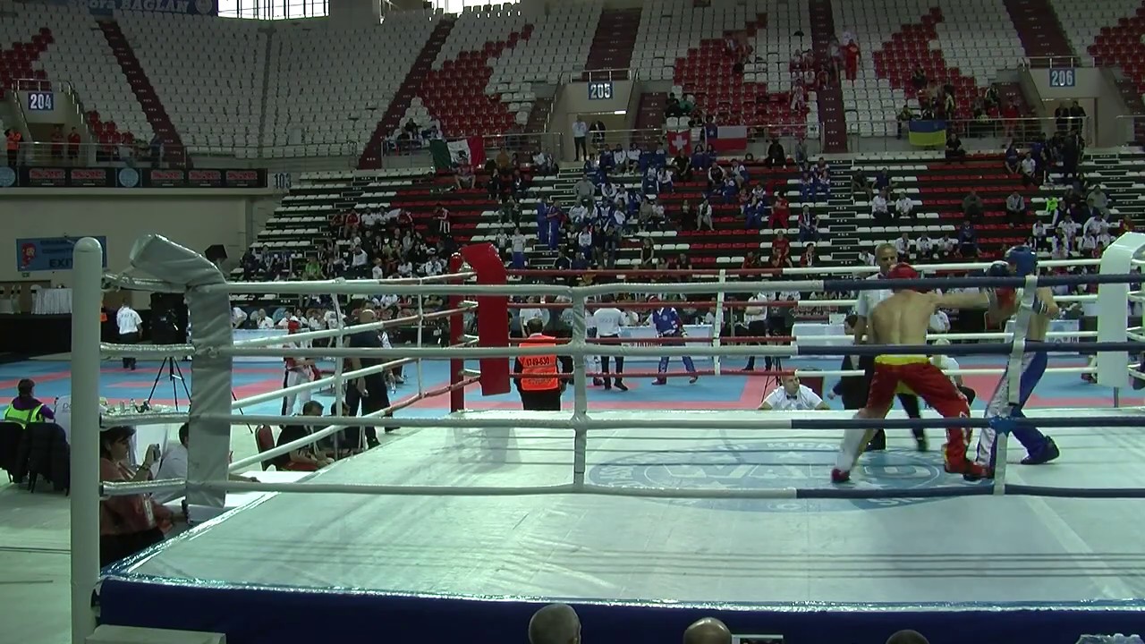 Jaime Lizana Ciudad v Ali Mohammad Mousa WAKO World Championships 2019 background