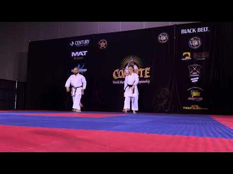 Gabrielle Rudolph & Samuel Diaz III Sync Forms Grand Championship - Compete Internationals 2024