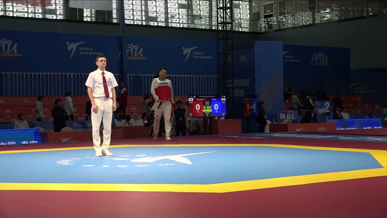 112 K44 Bronze Medal Contest IND VISHAL KOR TEAHUN KIM