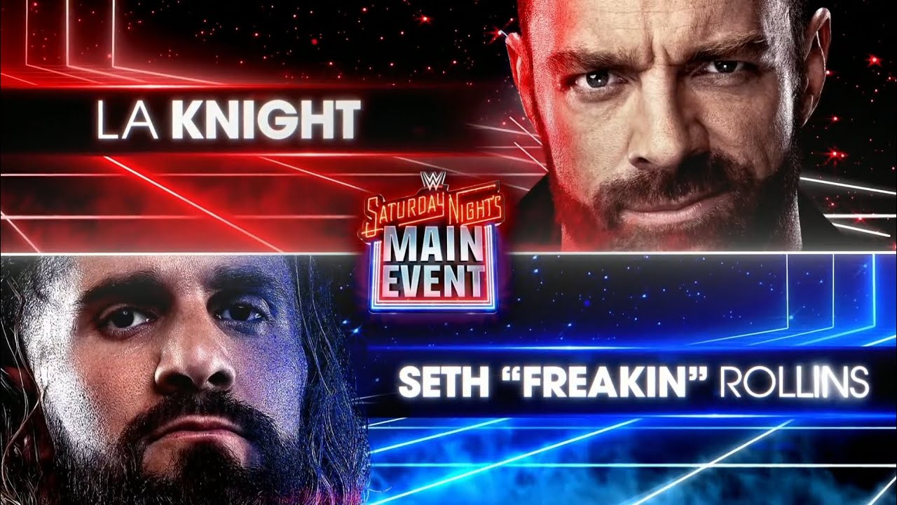 LA Knight vs Seth "Freakin" Rollins: Saturday Night Main Event, Jul. 12, 2025 (Part 1) background