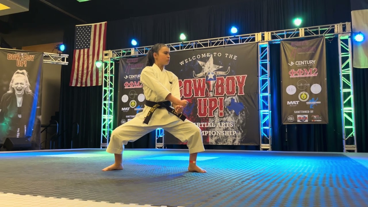 Olivia Cano 13 and Under Girls Traditional Forms Grands - Cowboy Up Martial Arts Championships 2024