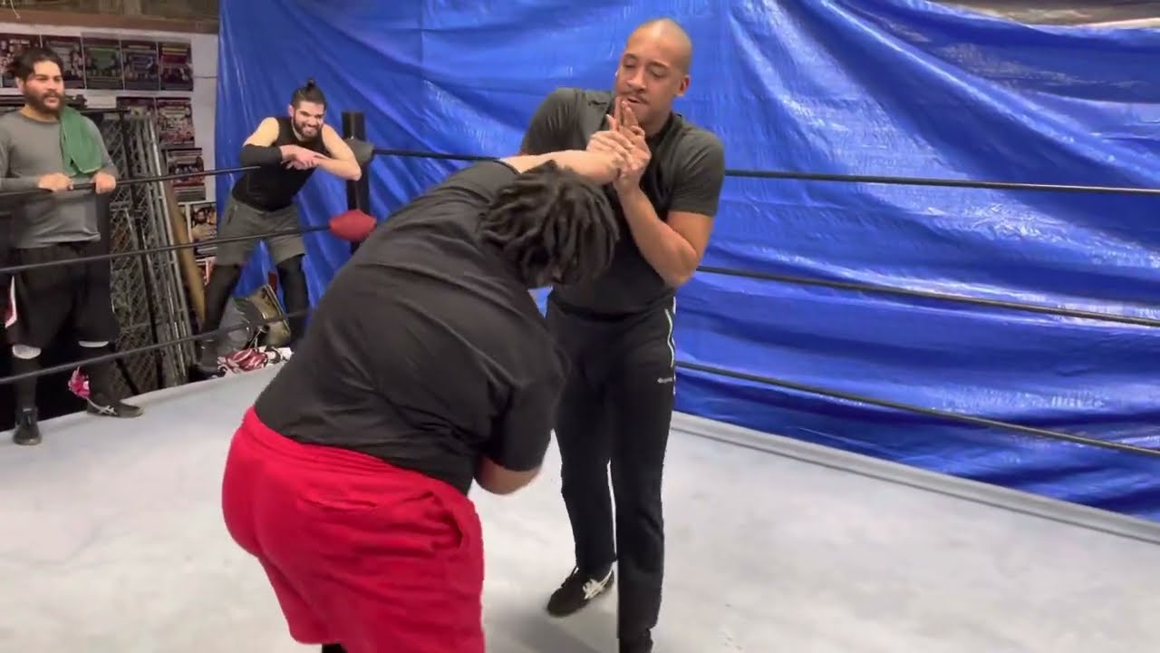 Darius Carter Grappling Session - vs. Kuda Montana