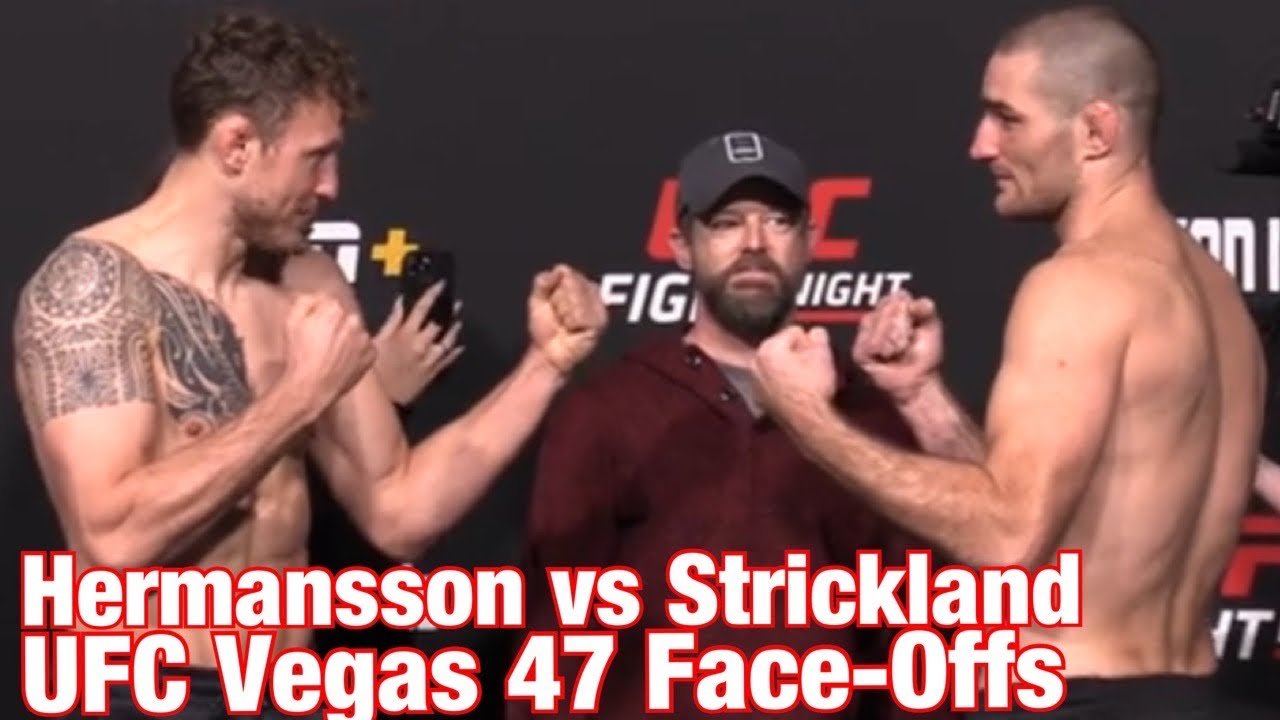UFC Vegas 47 Face-Offs: Hermansson vs Strickland