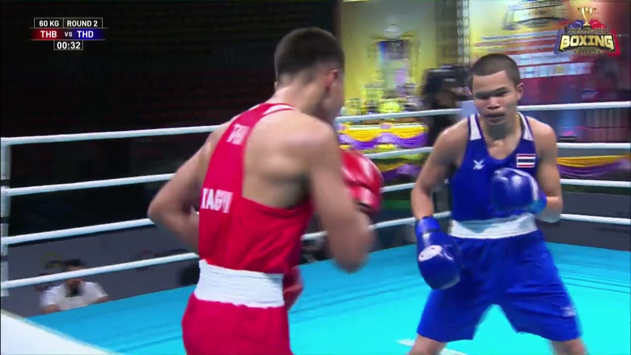 Thanaphansakon Kalaseera (THA) vs. Kangpi Bokhunthod (THA) Thailand Open 2025 (60kg) background